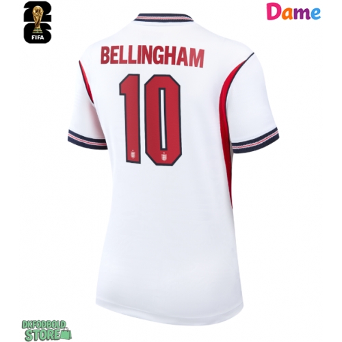 England Jude Bellingham #10 Replika Hjemmebanetrøje Dame VM 2026 Kortærmet